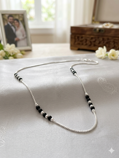 Italian Silver 925 Hallmarked Mangalsutra for Women