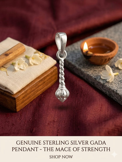Gada Pendant / Spiritual Religious pendant