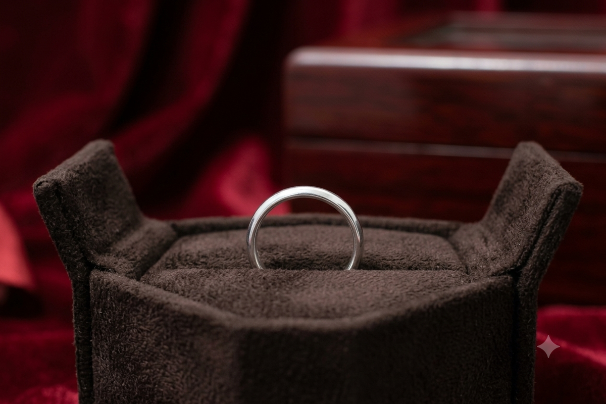 Pure Silver unisex plane thumb Ring