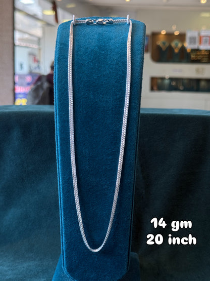 Minimal Silver highway Chain Necklace – Everyday Essential Jewelry