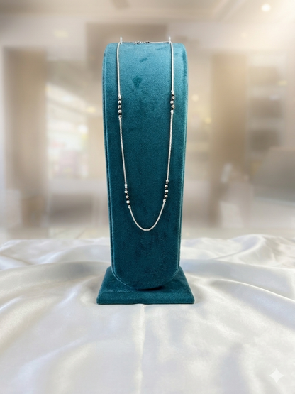Italian Silver 925 Hallmarked Mangalsutra for Women