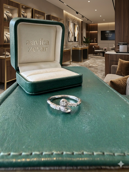 925 Sterling Silver Ring for Women | Elegant Daily Wear Silver Ring