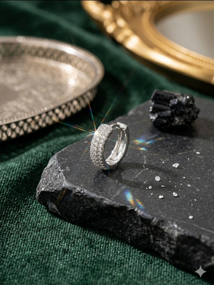 925 Sterling Silver Hoop Bali for Men & Women