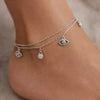 SILVER ANKLETS