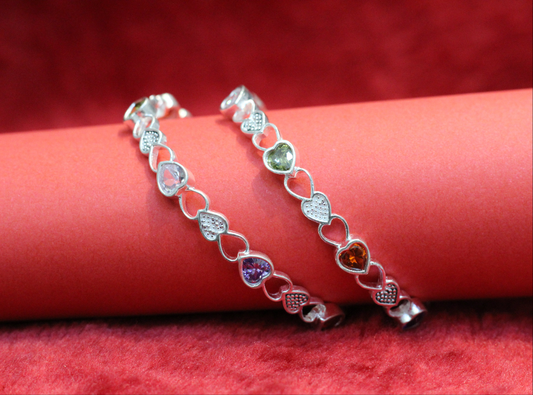 Silver bengles