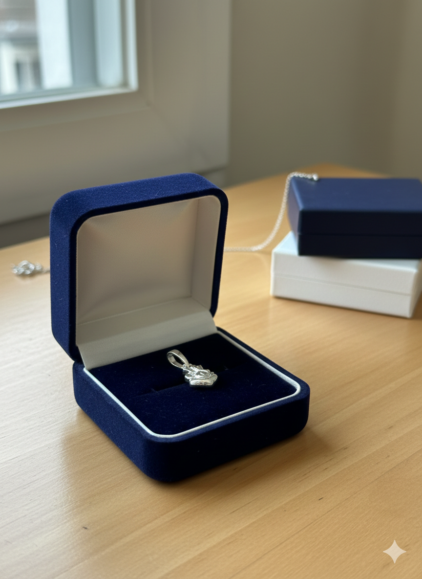 Ganpatiji Pendant for Men & Women | Lord Ganesha Locket | Spiritual Religious Jewellery for Daily Wear & Gift