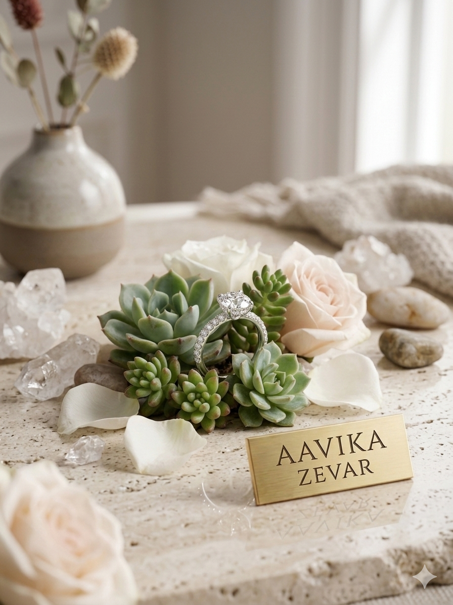 beautifull stone-studded eternity ring for her