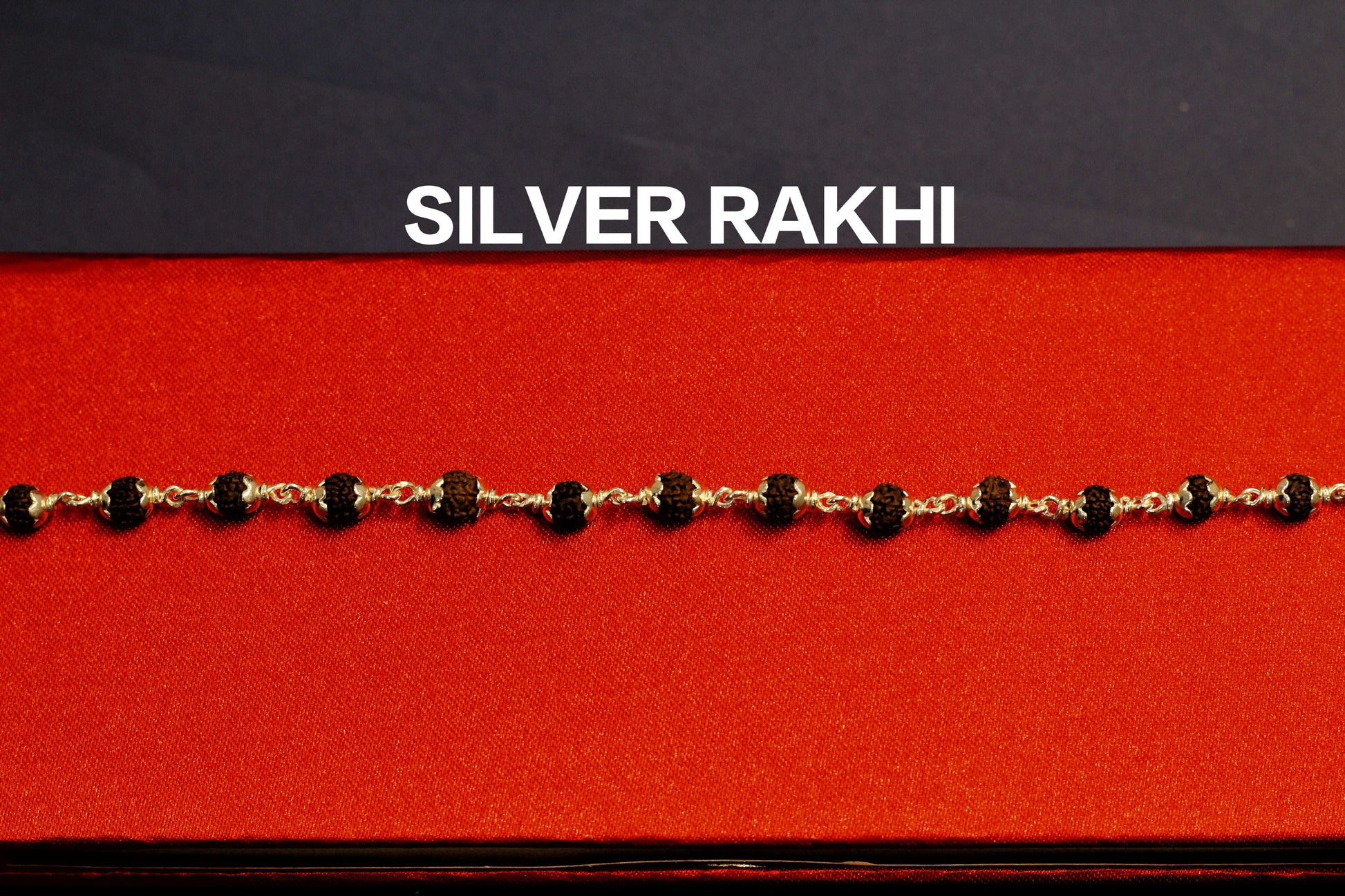 SILVER RAKHI