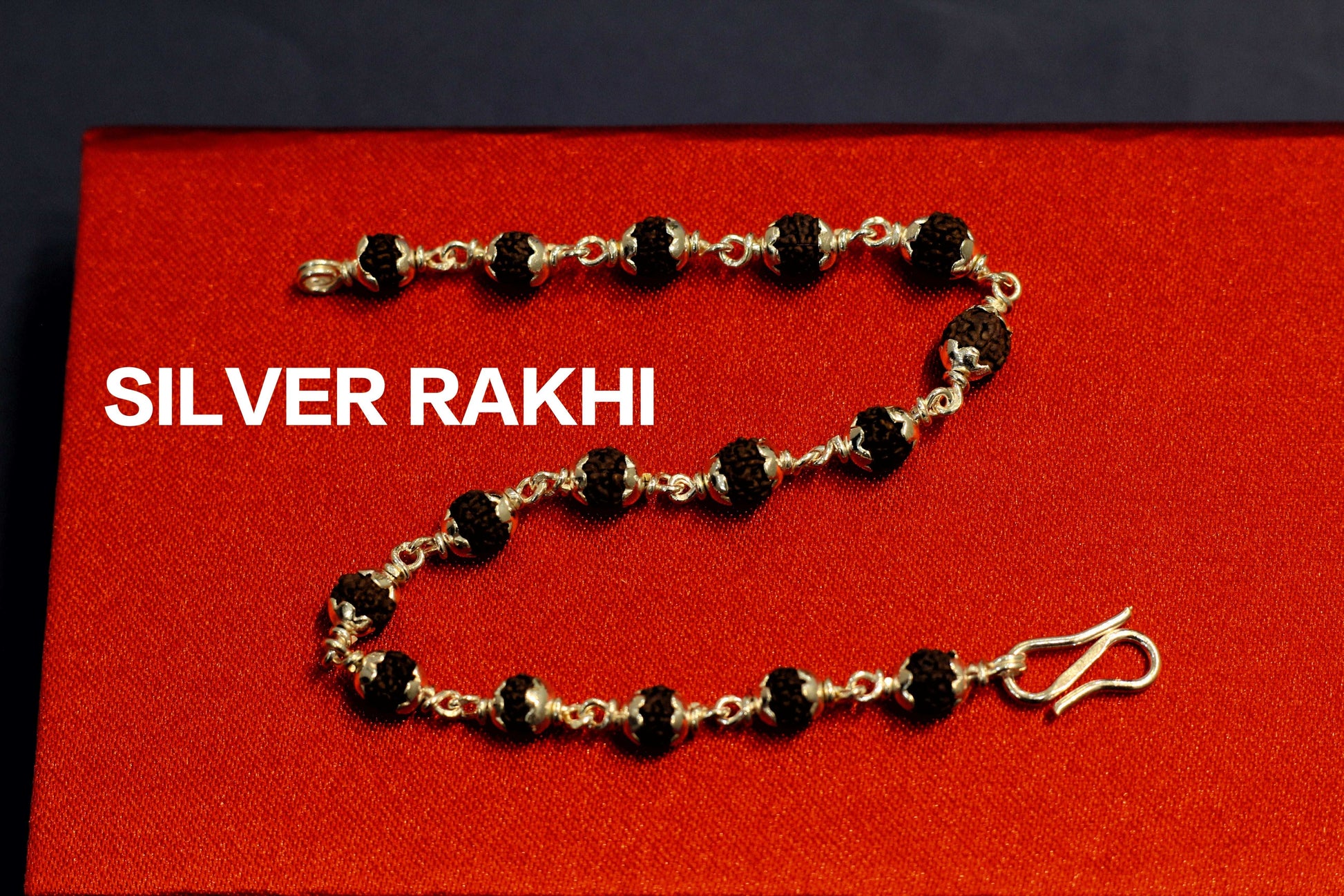SILVER RAKHI