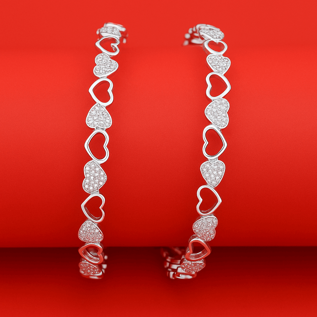 Silver bengles