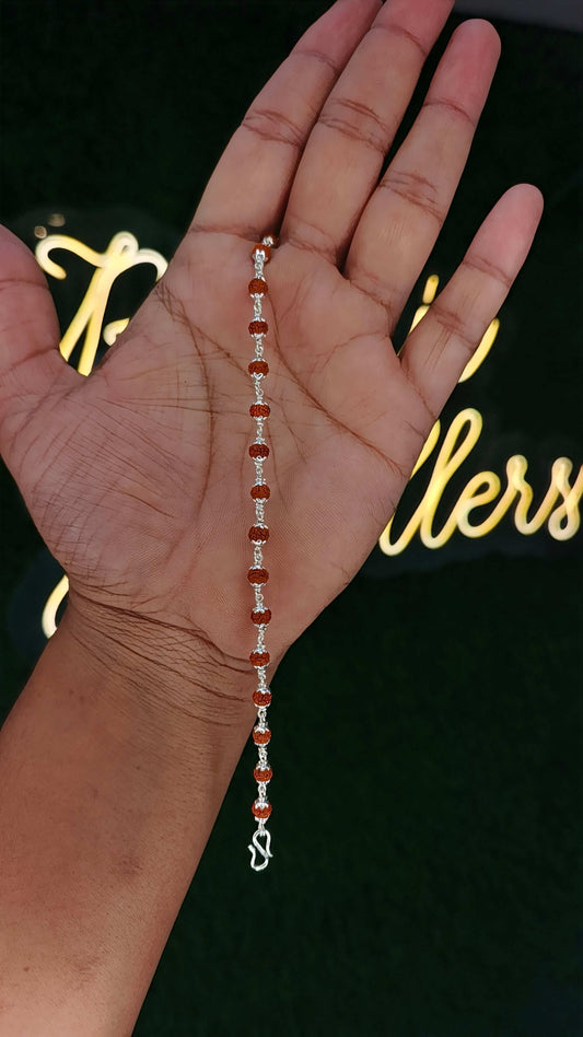SILVER RAKHI