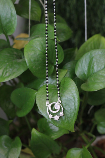 Minimalist Silver Mangalsutra – Everyday Wear