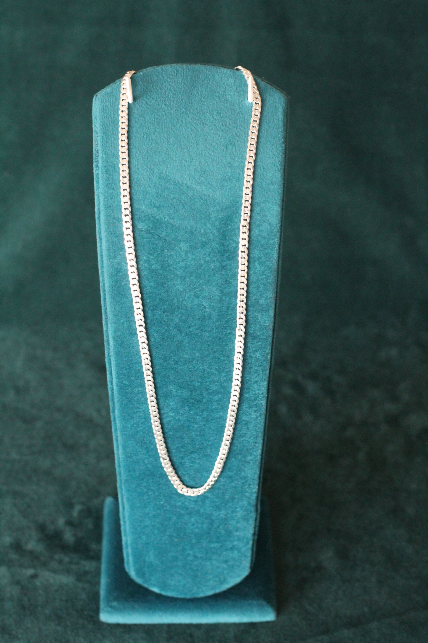 Silver thin navabi Chain – Premium Shine & Comfortable Fit