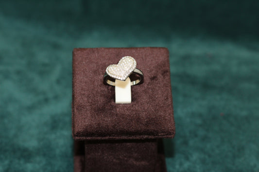 Silver ring for girls