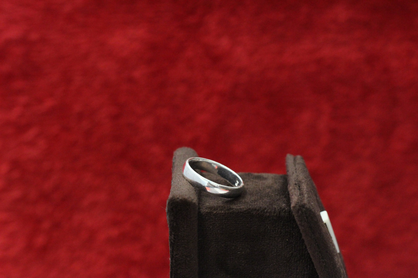 Premium Italian unisex Silver plane kada thumb Ring