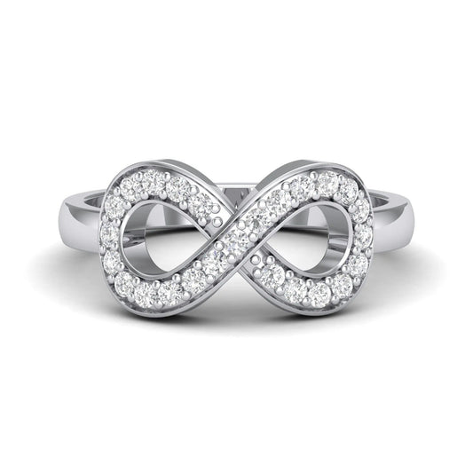 Silver ring for girls