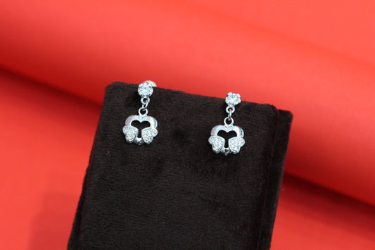 Silver earrings
