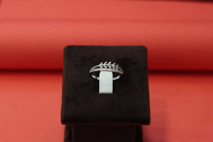 925 Sterling Silver Elegant Solitaire Style Ring for Girls & Women | Sparkling CZ Stone | Adjustable & Lightweight