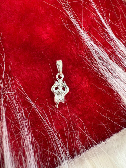 Trishul Pendant for Men & Women | Lord shiva trishul Locket | Spiritual Religious Jewellery for Daily Wear & Gift