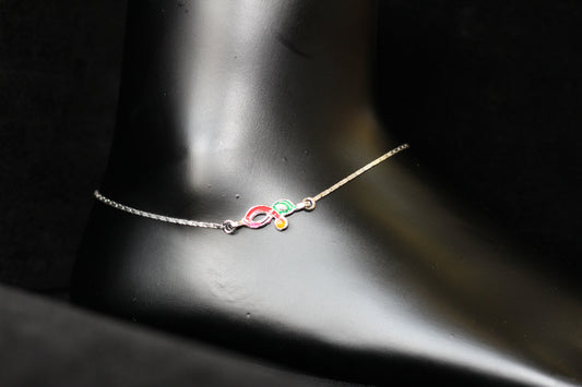Silver Anklets For Women