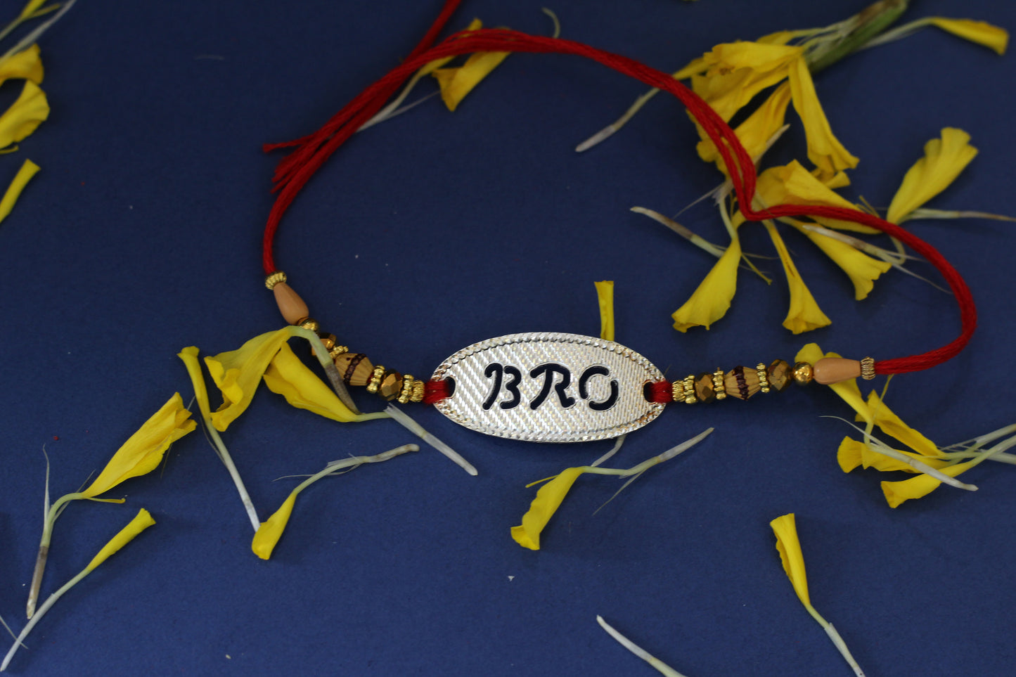 SILVER RAKHI