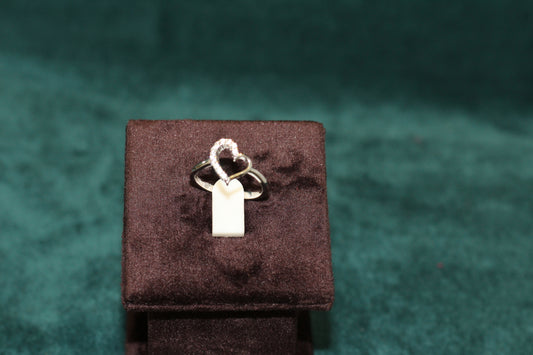 Silver ring for girls