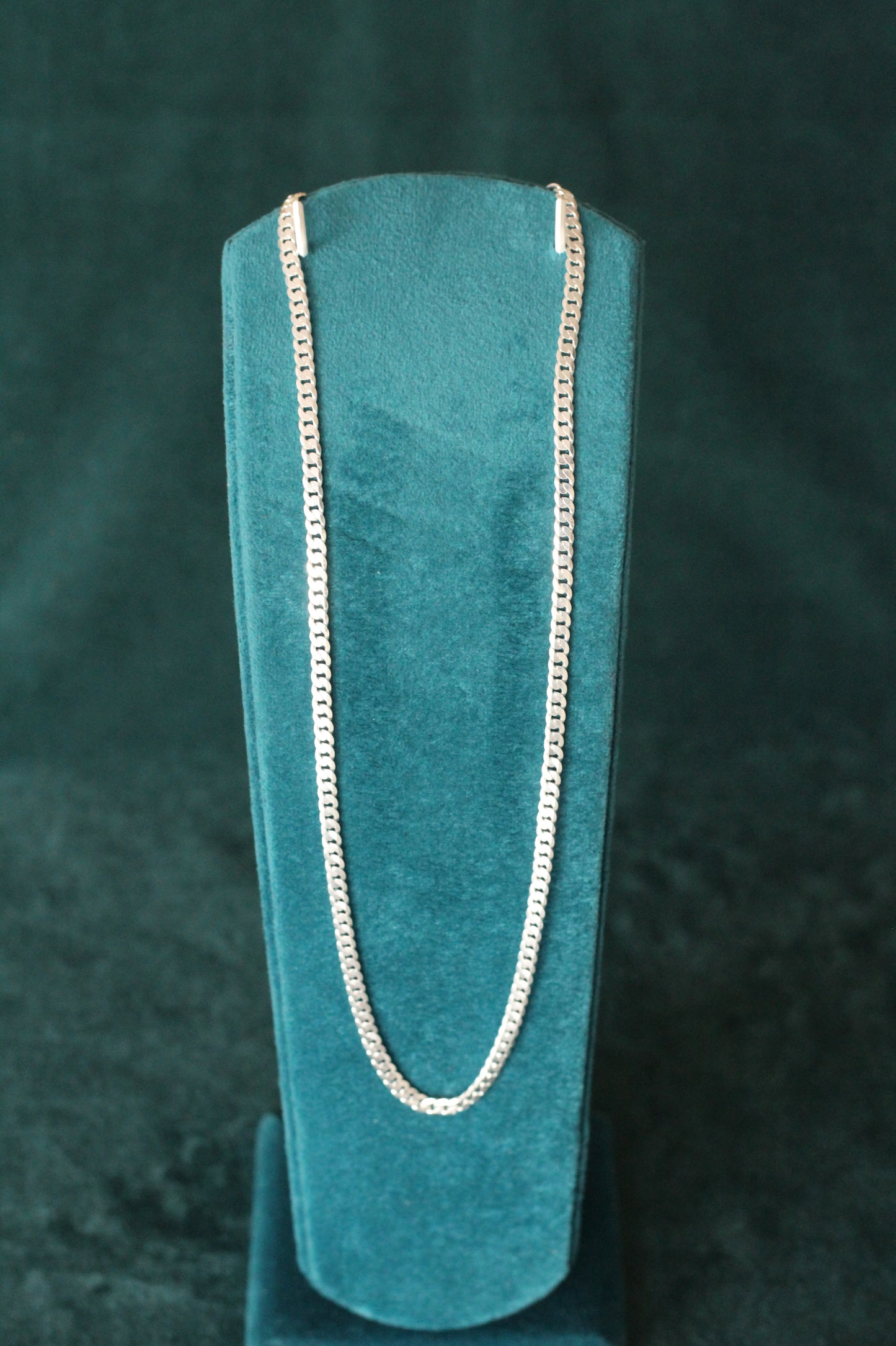 Silver thin navabi Chain – Premium Shine & Comfortable Fit