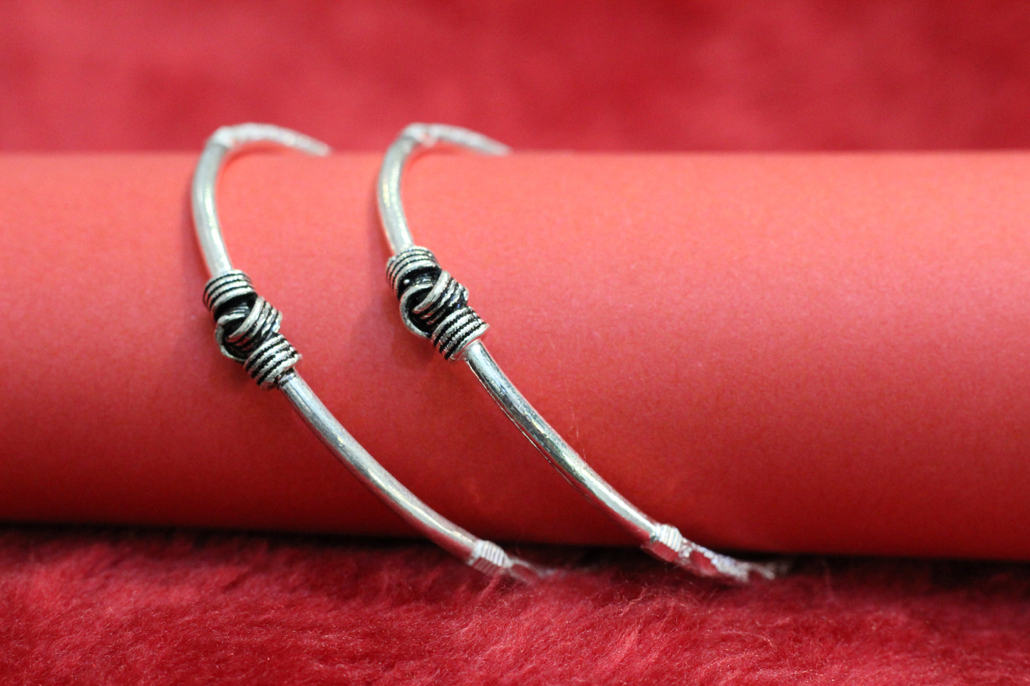 Silver bengles
