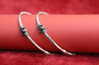 Silver bengles