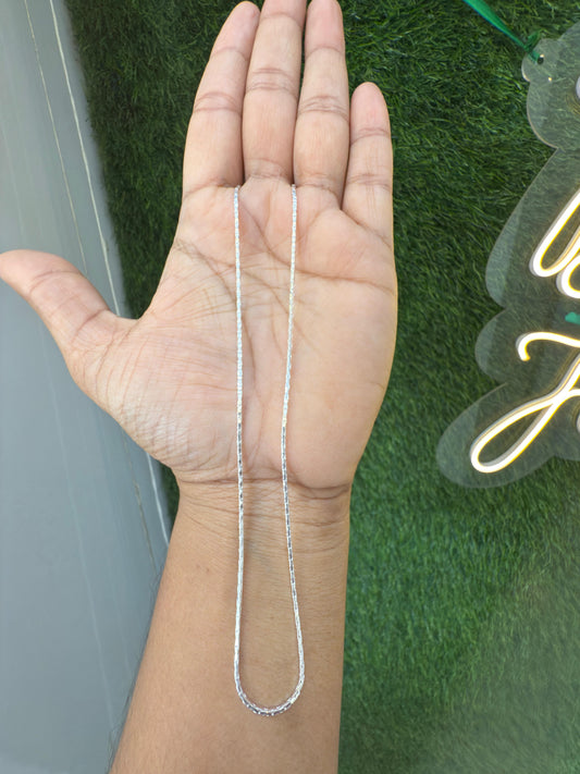 Minimal Silver Chain Necklace – Everyday Essential Jewelry