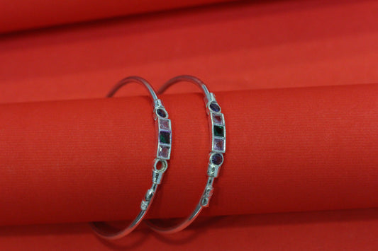 Silver kadli for kids