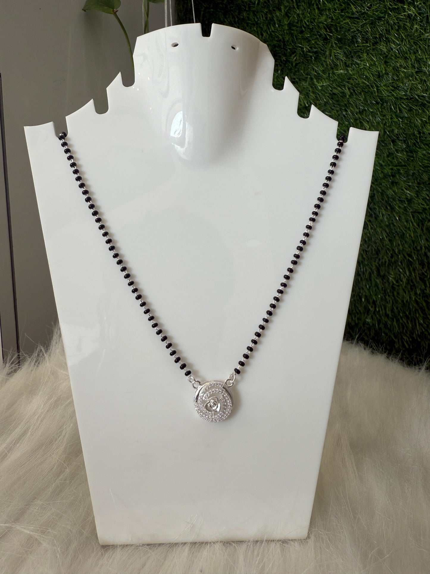 Handcrafted Silver Mangalsutra – Lightweight & Durable