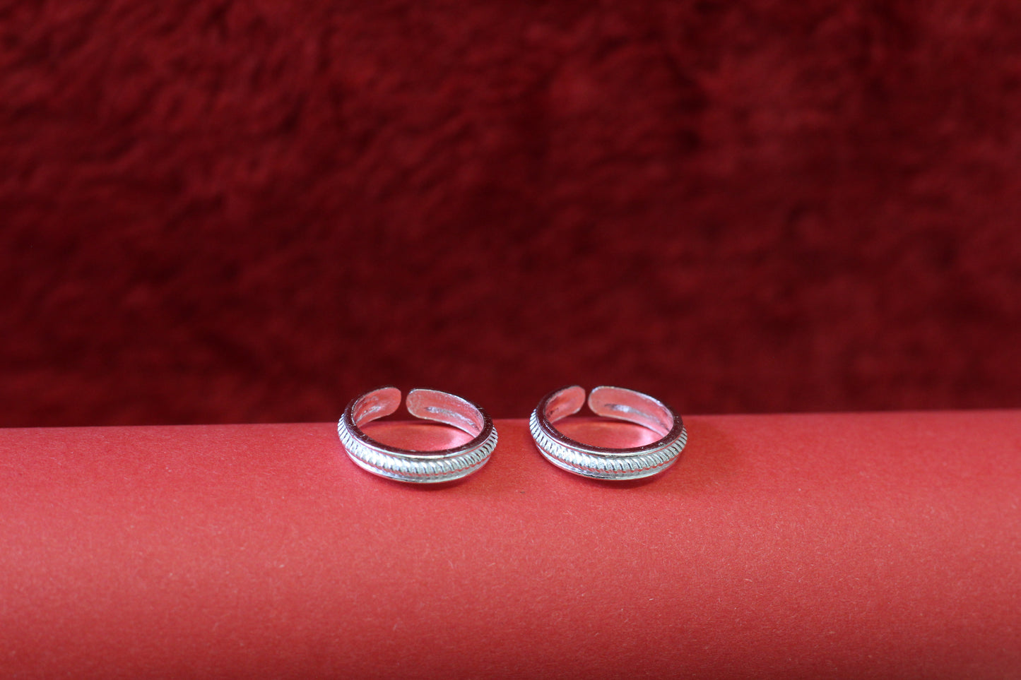 Traditional Silver Bichiya for Women | plane Toe Rings | Adjustable Fit | Everyday Wear