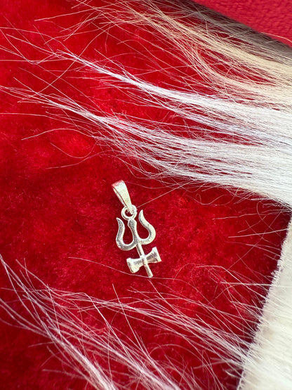 Trishul Pendant for Men & Women | Lord shiva trishul Locket | Spiritual Religious Jewellery for Daily Wear & Gift
