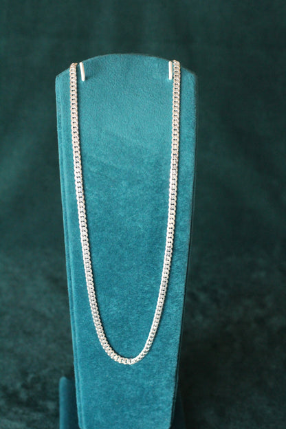 Silver thin navabi Chain – Premium Shine & Comfortable Fit