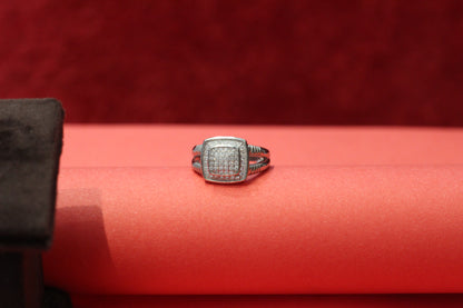 Classic Italian Finish Silver Ring for Men – Party & Formal Wear