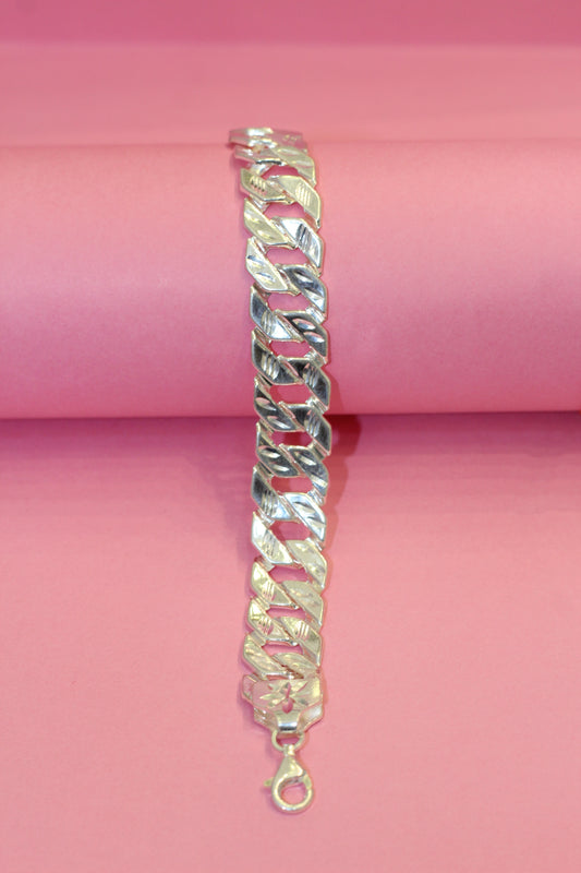 silver bracelet for men