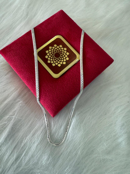 Classic Silver higway Chain – Lightweight & Durable