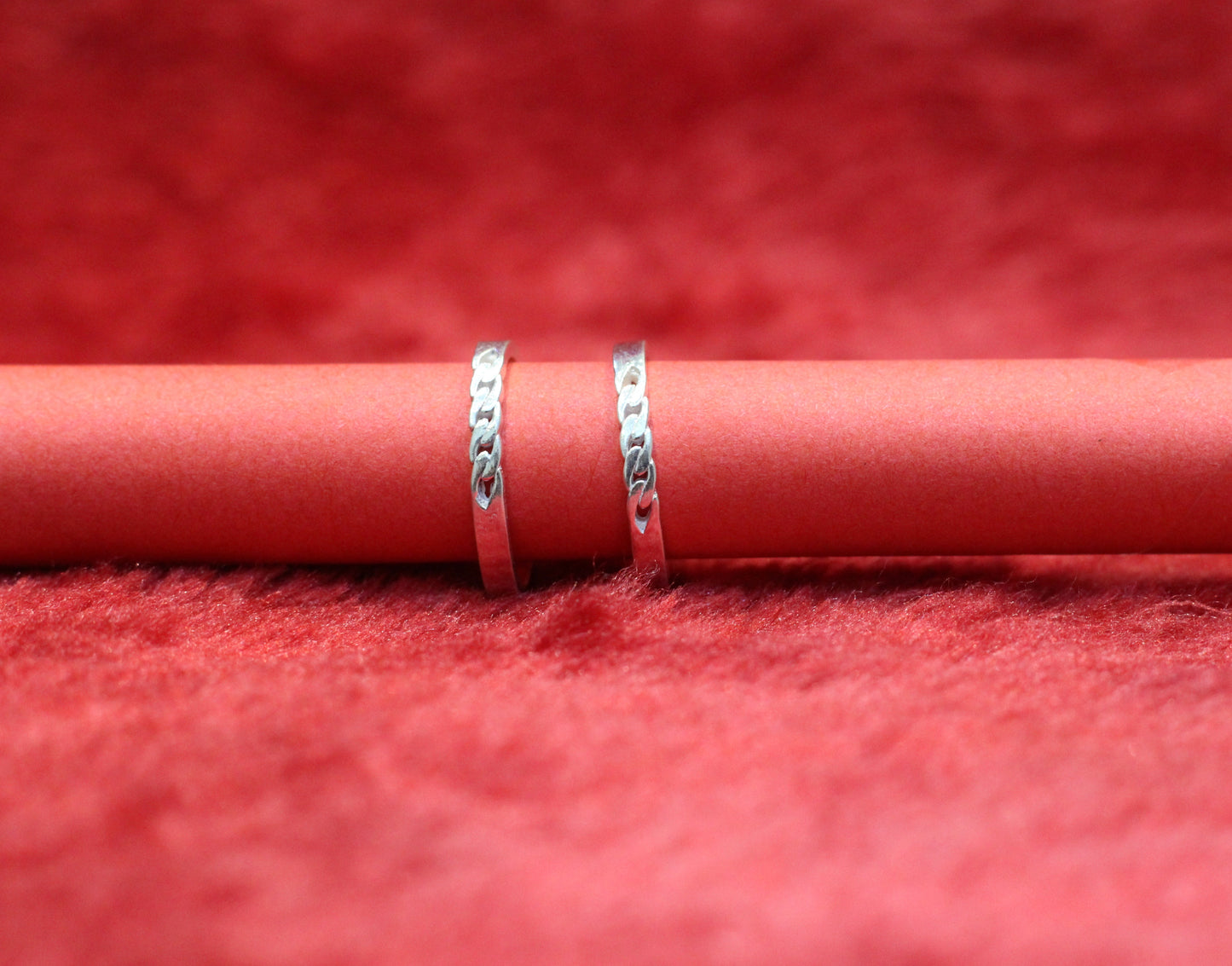Silver toe ring