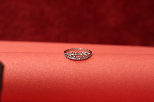 925 Sterling Silver Elegant Solitaire Style Ring for Girls & Women | Sparkling CZ Stone | Adjustable & Lightweight