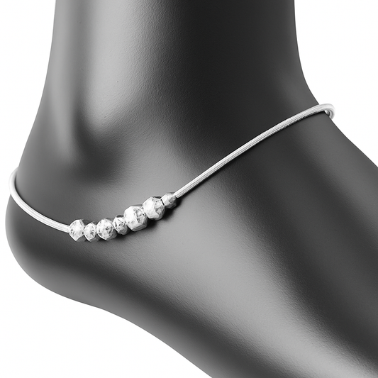 Silver Anklets For Women