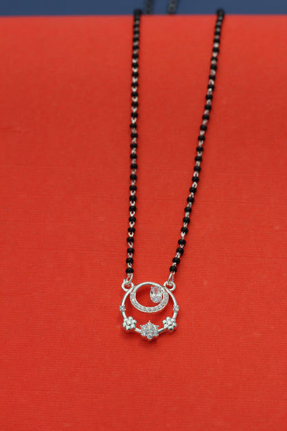 Minimalist Silver Mangalsutra – Everyday Wear