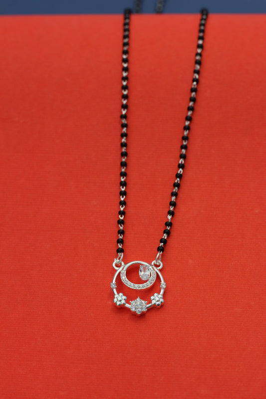 Minimalist Silver Mangalsutra – Everyday Wear