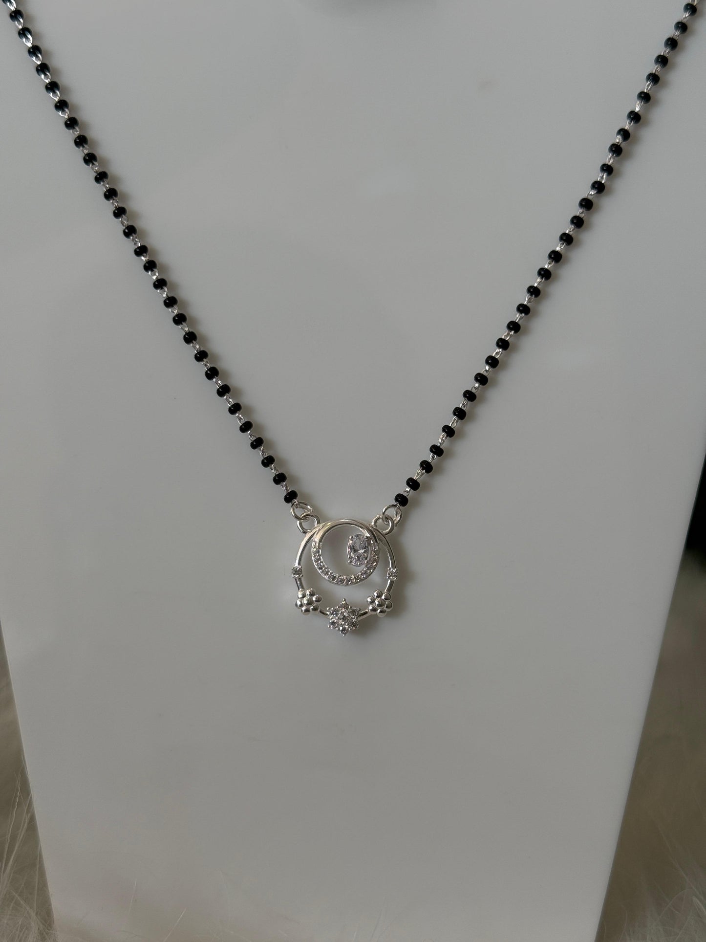 Minimalist Silver Mangalsutra – Everyday Wear