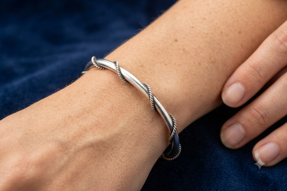 Silver kada for baby girs
