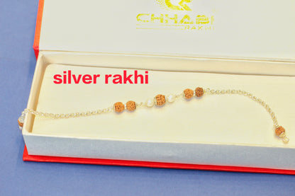 SILVER RAKHI