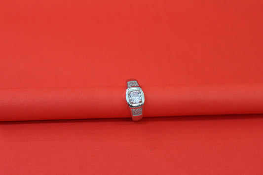 Classic Italian 925 Silver Statement Ring for Men