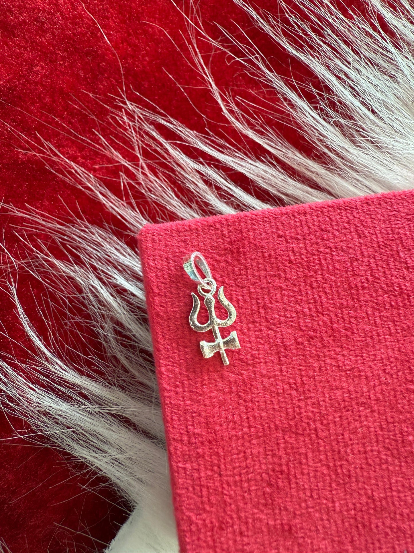 Trishul Pendant for Men & Women | Lord shiva trishul Locket | Spiritual Religious Jewellery for Daily Wear & Gift