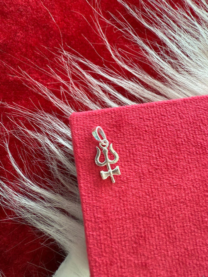 Trishul Pendant for Men & Women | Lord shiva trishul Locket | Spiritual Religious Jewellery for Daily Wear & Gift