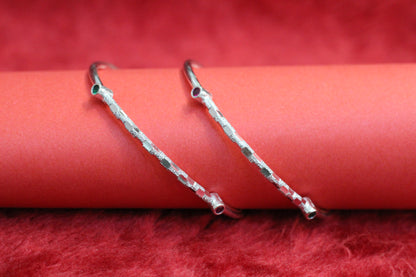 Silver bengles